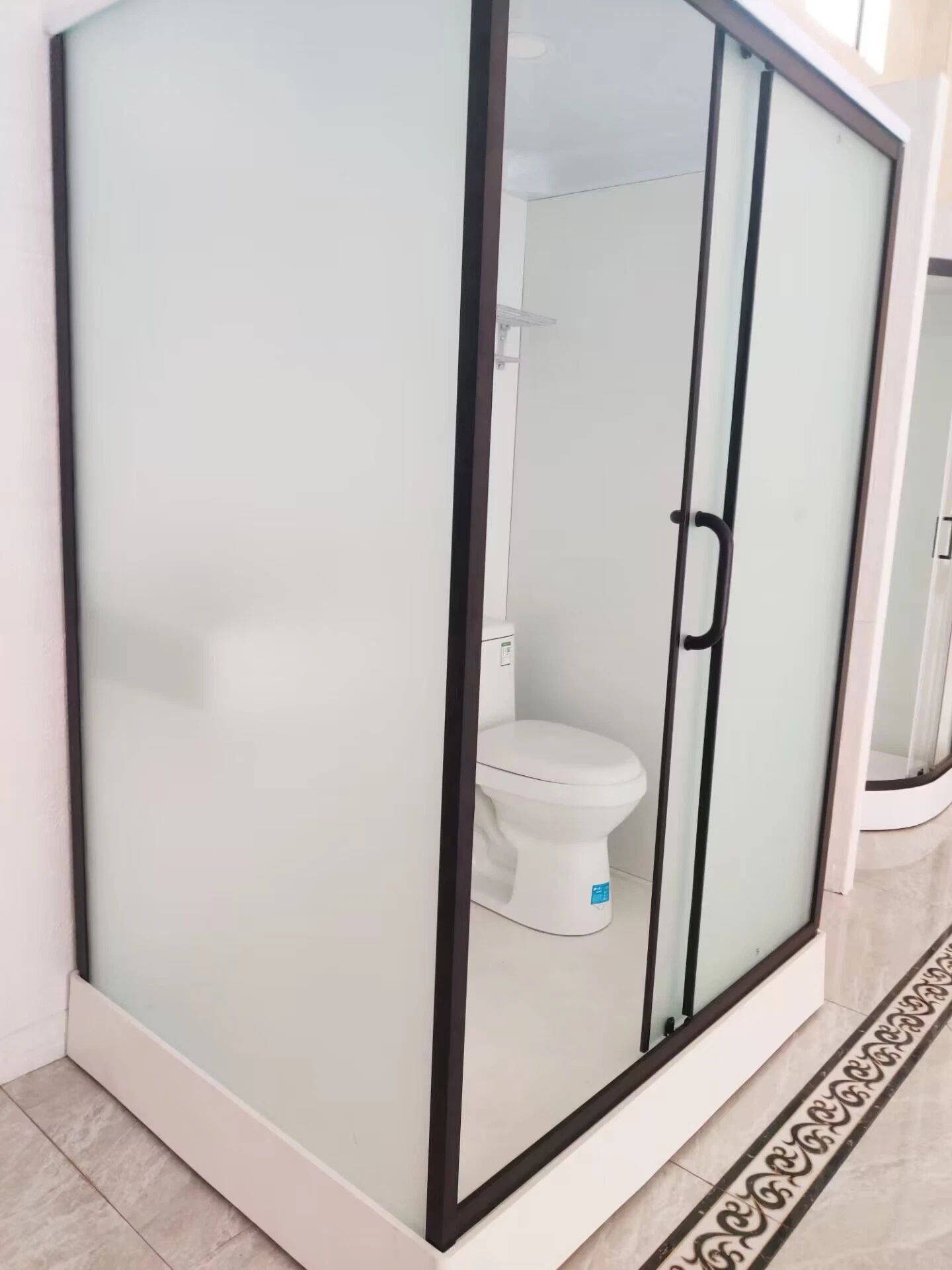 Salle de douche entièrement équipée cabine de douche pour l'hôpital Mobile Cabin