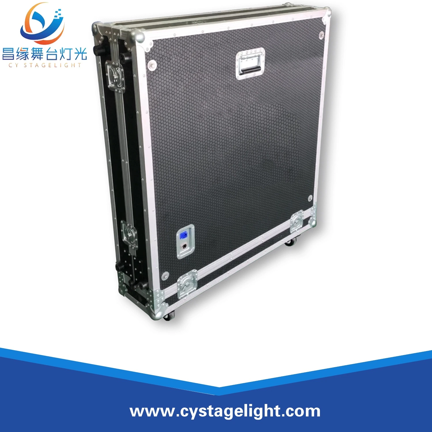 P3.91 Foldable Movable Screen in Flight Case Advertising Display