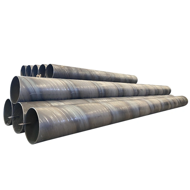 ASTM A106 A53 Gr. B A336 API 5L Q235 Spiral Steel Pipe Thick Wall Spiral Steel Pipe Carbon Steel Spiral Thread Pipe