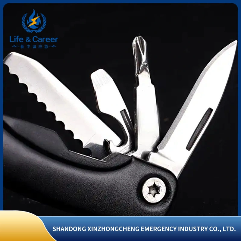 Multitool Hand Tool Gear Mini Multifunction Pliers with Bits for Work EDC Camping Backpacking