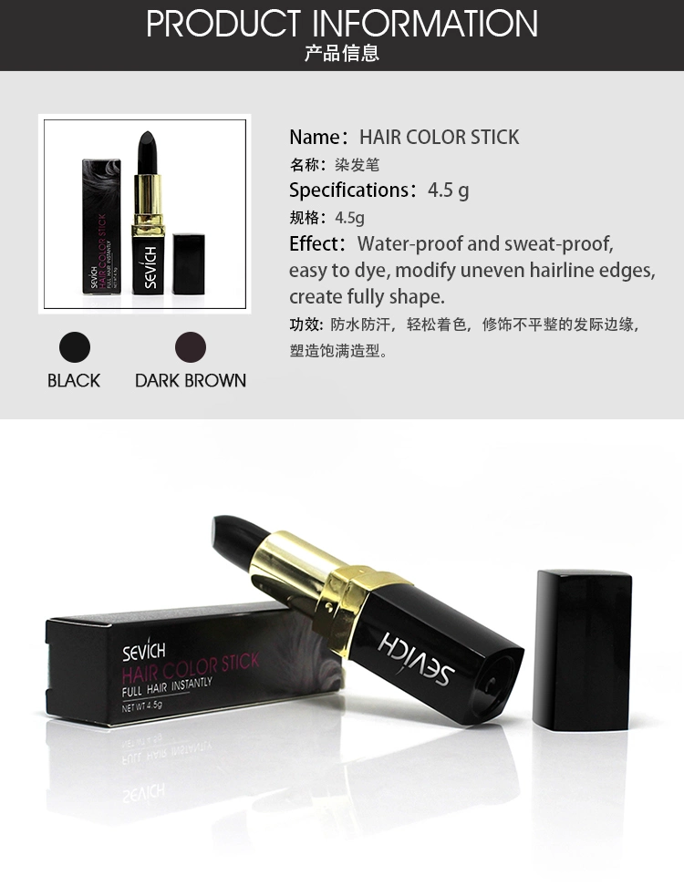 to Cover White Lasting Fast Temporary Hair Color Stick