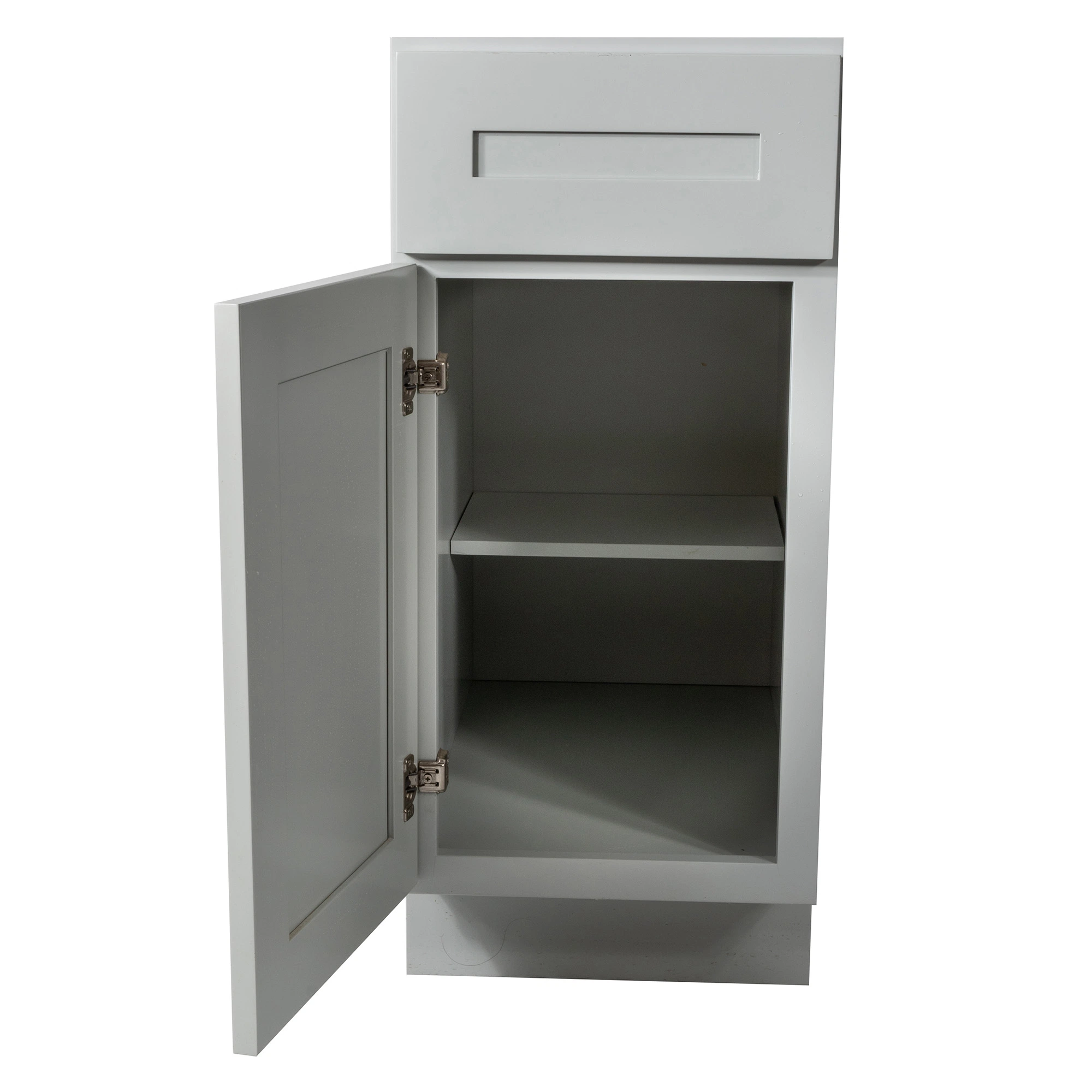 Madera maciza modernos armarios armario personalizado de alta calidad de la tabla de cocina
