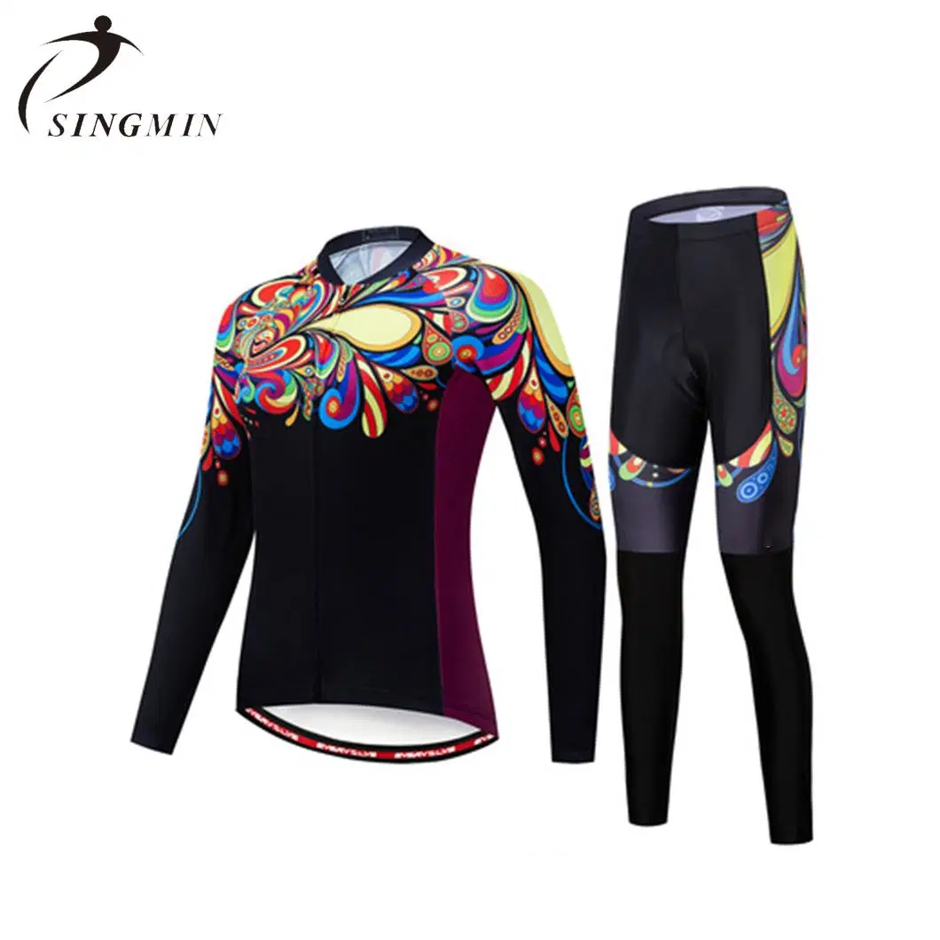 Sublimé Cycling Bike uniformes de l'usure de vélo Cyclisme Jersey défini