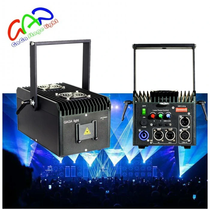 Luz de laser 4W luz Laser Laser de Home Theater Mostrar Sistema 4W Full Color DJ a luz do laser para decoração de estágio