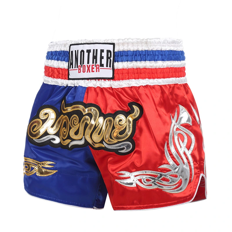 Pantalón corto de entrenamiento de boxeo tailandés Muay Color rosa para damas Sexy