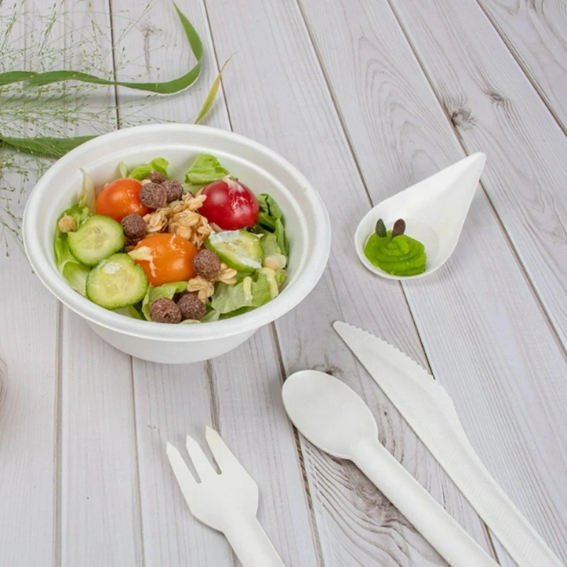 Disposable Eco Biodegradable Paper Tableware Knife Fork Spoon