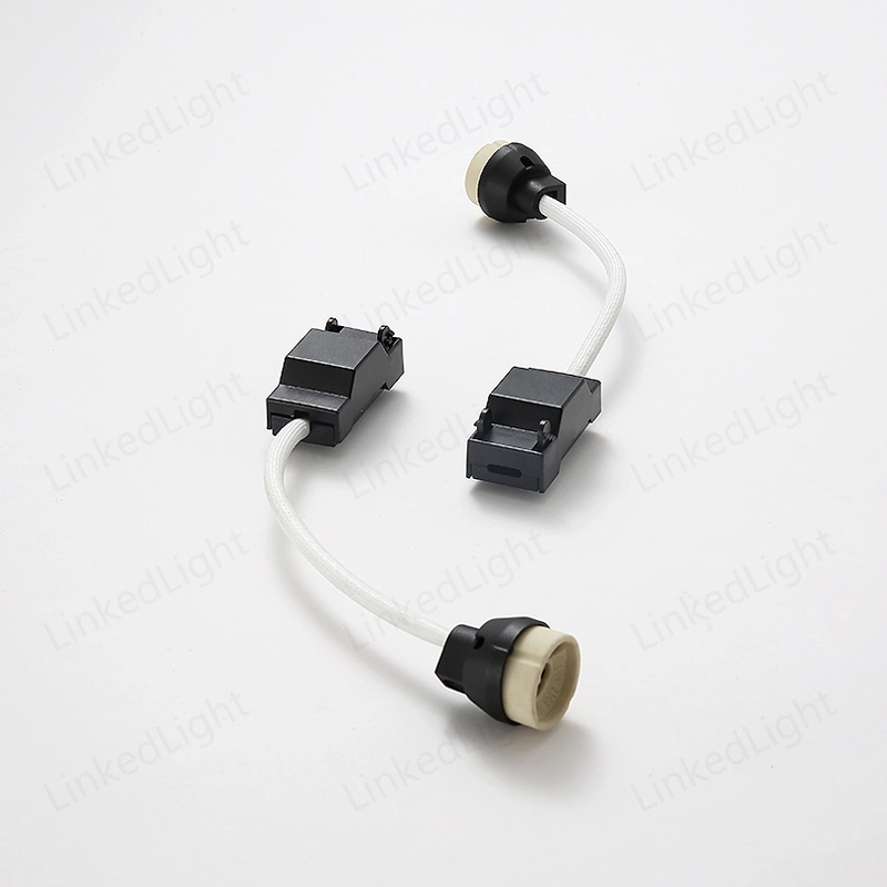 GU10 Light Bulb Holder Cable & Box LED Downlight Ceiling Lamp Connector