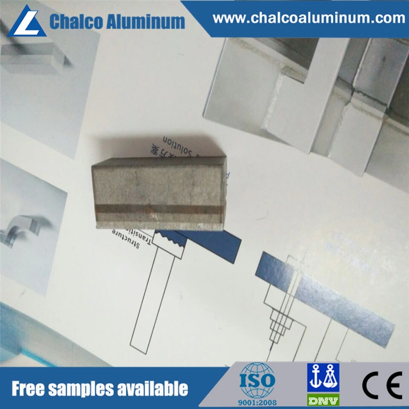 Al/Ti/CS Clad Plate Sheet Transition Joints