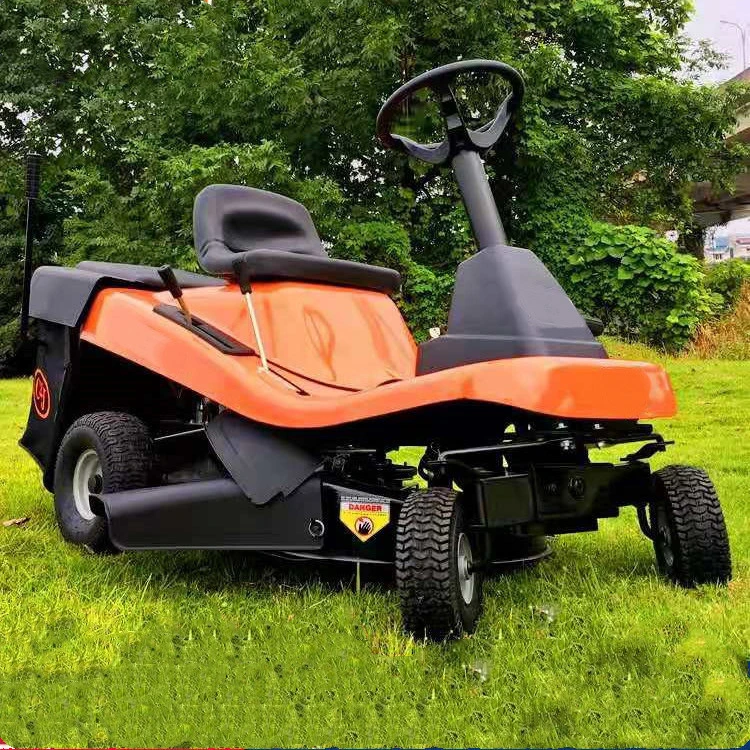 Hot Sale Garden Machinery Tractor Riding Lawn Mower with Grass Box