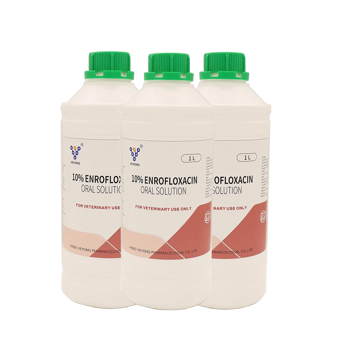 Grado de medicina veterinaria enrofloxacina solución oral el 10% para el uso de animales 1000ml