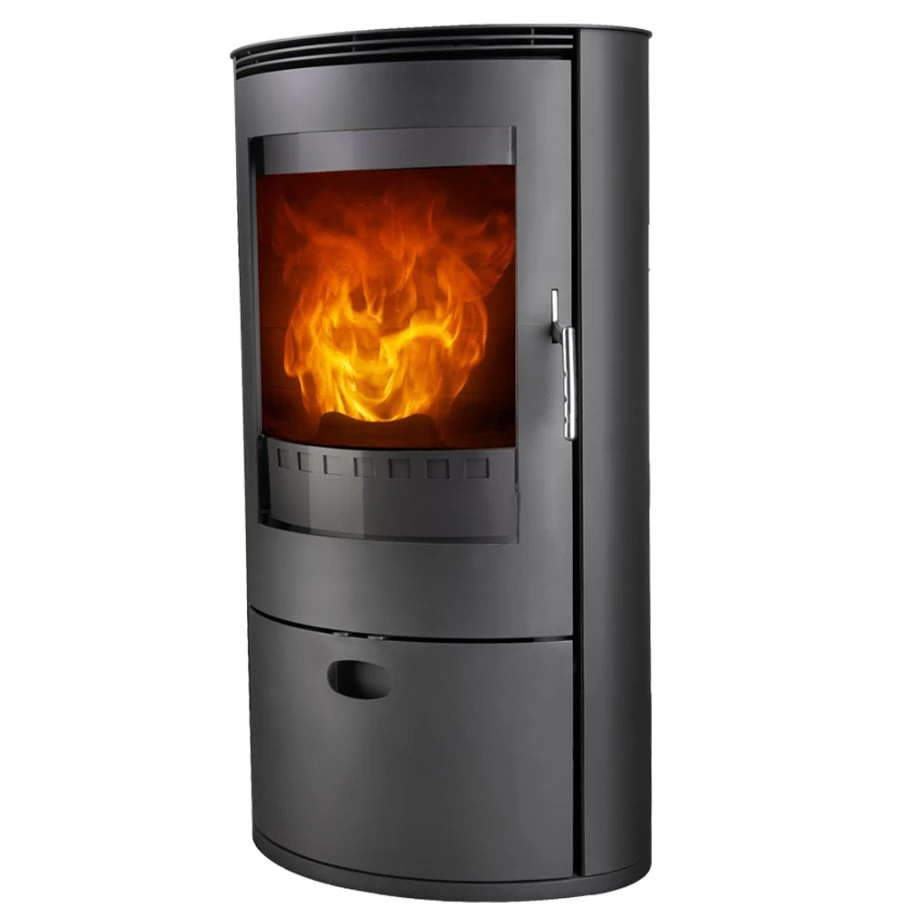 Wood-Burning Heater/Fireplace/Stove with Big Glass Window