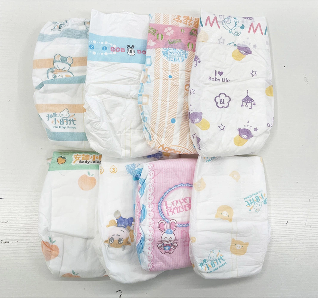 Cute Design Qualität Ultra Thin Hohe Absorption Atmungsaktive Pflege Baby Weiche komfortable Windel Windel Nappy Artikel in China hergestellt