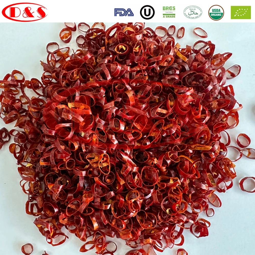 Factory Price Hot Spicy Pepper Dried Red Chili Rings Chili Crushed