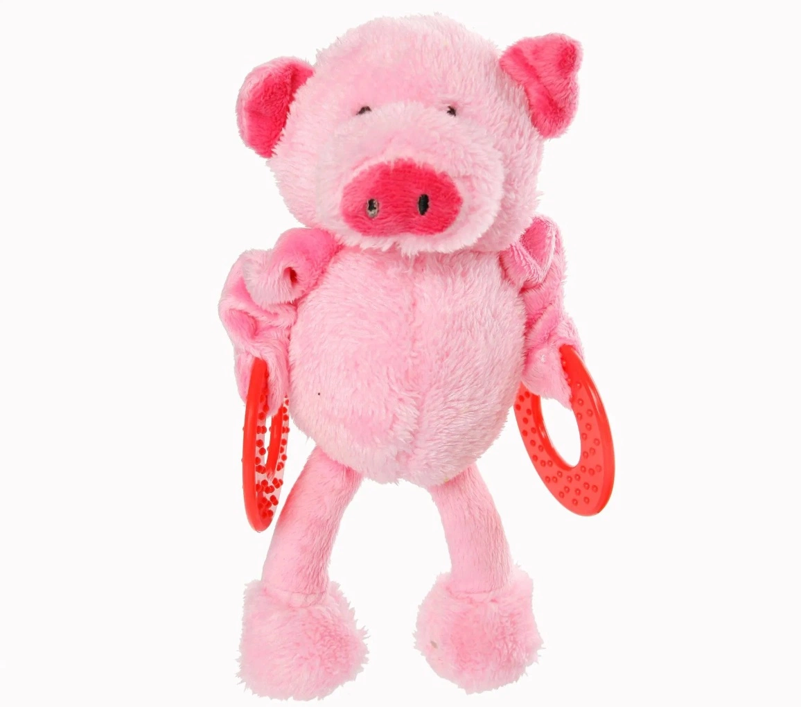 Factory Direct Sales of Plush Animal Shape with Handle Pet Toy