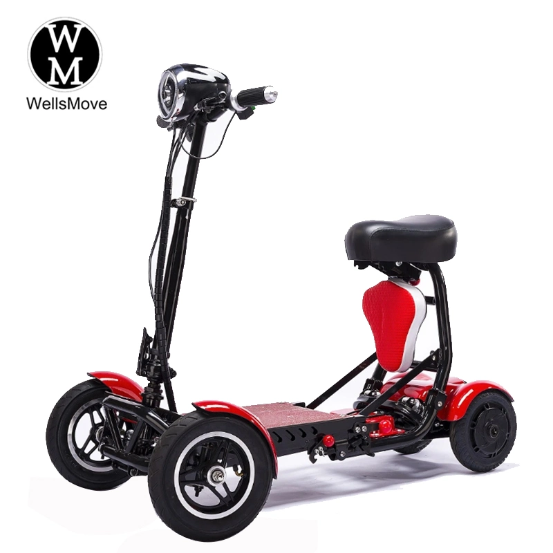 20km/H Fast Speed Four Wheels Portable Folding Electric Mobility Medical Scooter