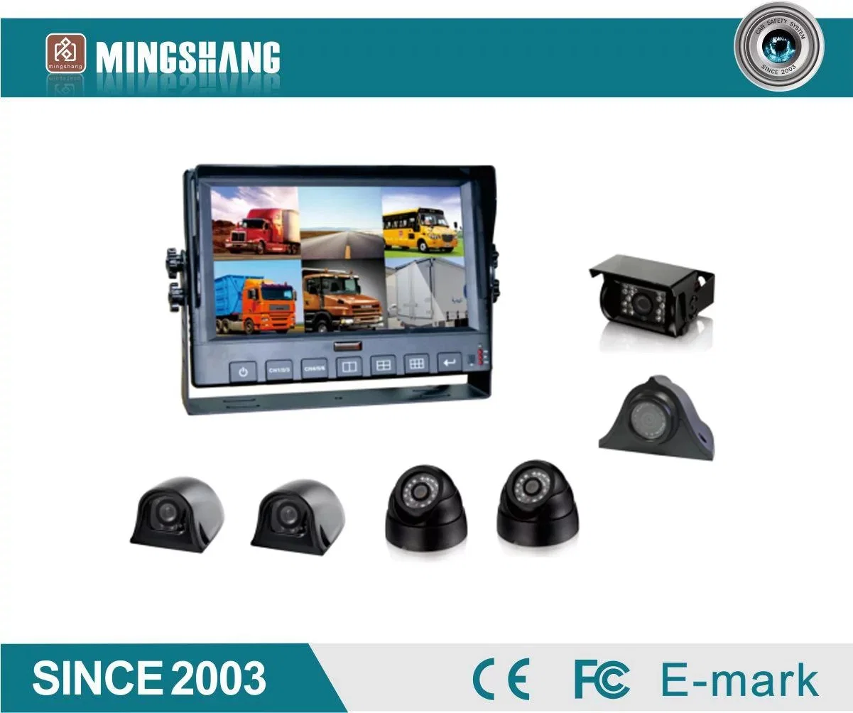 9inch 6CH 1080P HD Mobile DVR for Bus, Truck, Car, Vehicle, Taxi