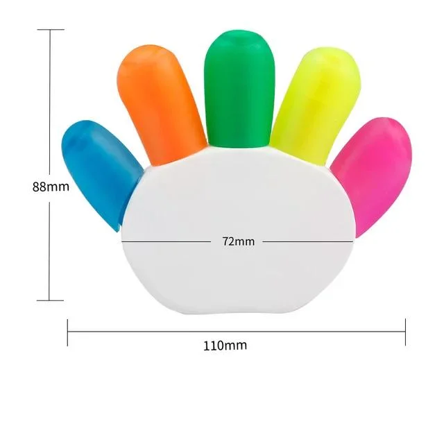 Multi Color Gift Highlighter Pen Promotional Stationery DIY Office Supply