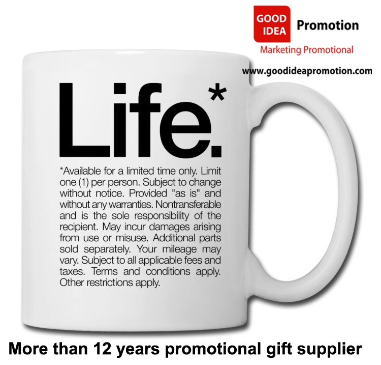 Promotion Tea Coffee Ceramic Cup with Customer Design