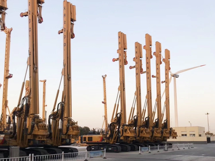 Máquina de construcción de hormigón XR220d giratoria de oruga de la torre de perforación con alta calidad