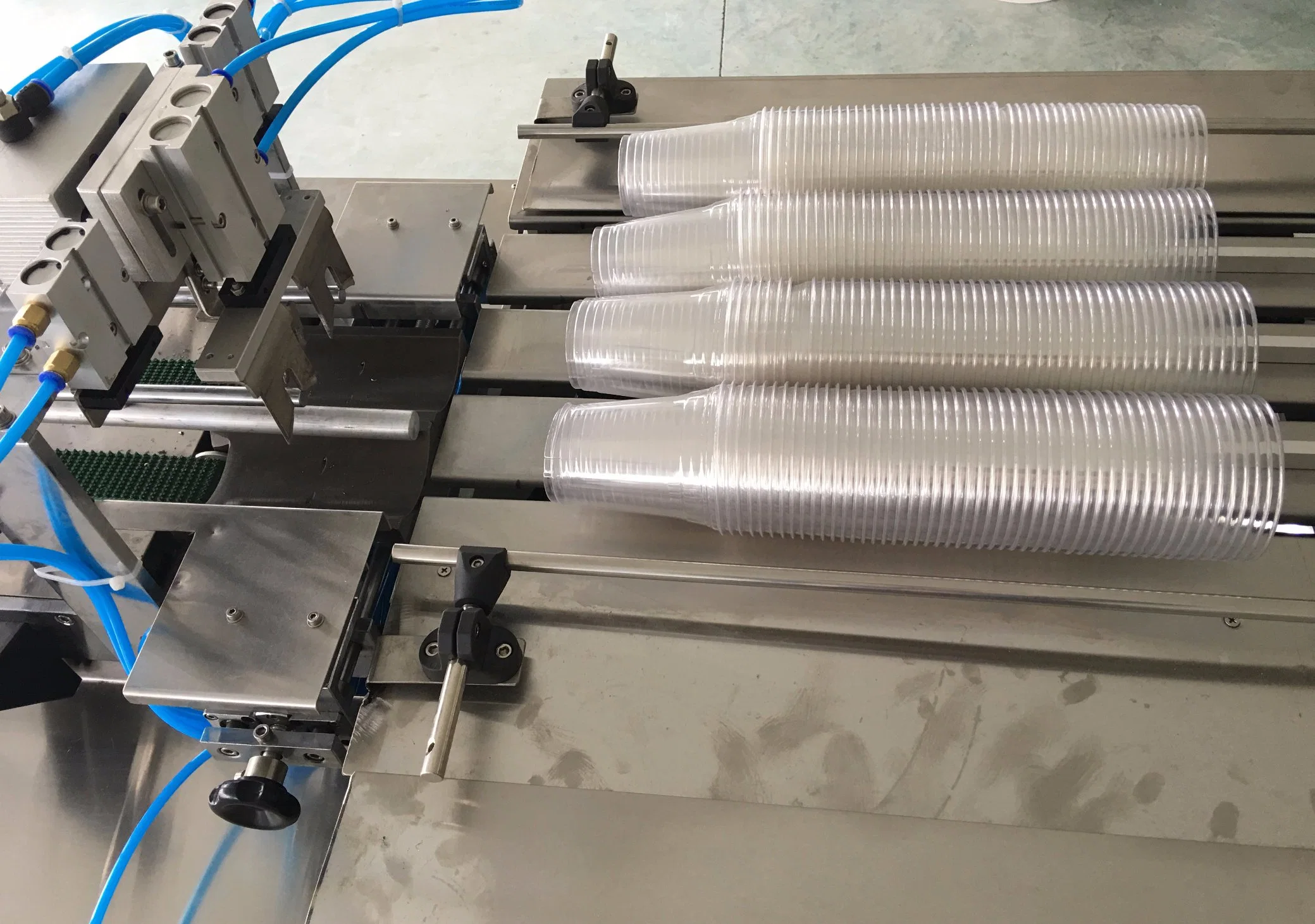 Plastic Cup Automatic Stacking Packing Machine with Counting