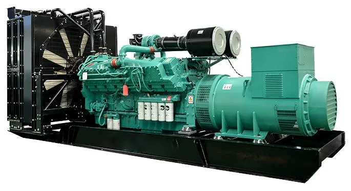 Générateur de 1650 kVA de 1 300 kw alimenté par moteur diesel Cummins avec Système CHP