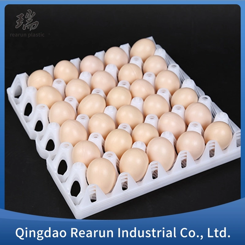 Food Grade Stackable 30 Hole Plastic Egg Tray for Sale