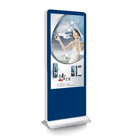 55 Inch Stand Alone Digital Free Standing LCD Advertising Display