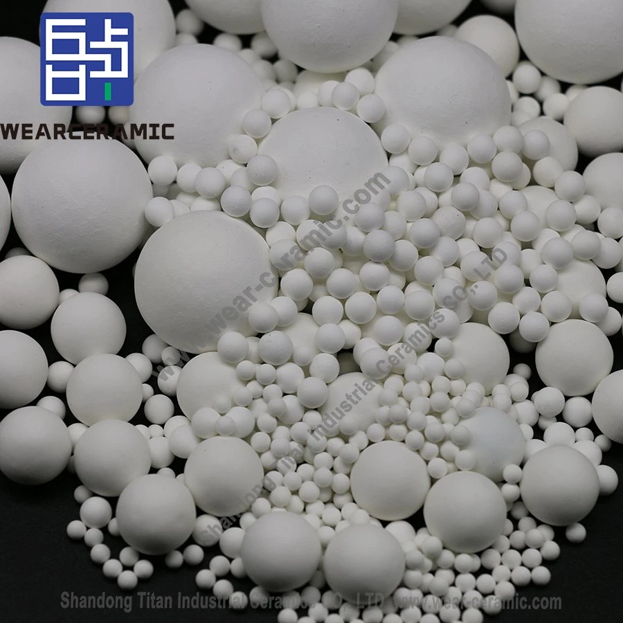 95% Inert Alumina Ceramic Catalyst Bed Support Ball as Chemical Packing Purpose