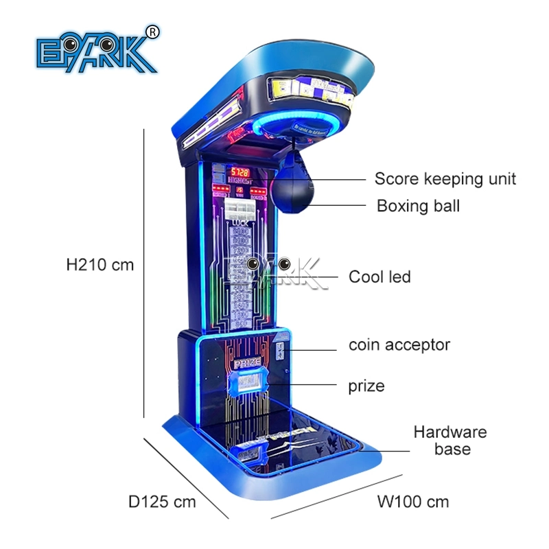 Dragon Fist 3 Ticket Boxing Simulator Game Machine Punching Bag Game Machine Boxing Arcade Games