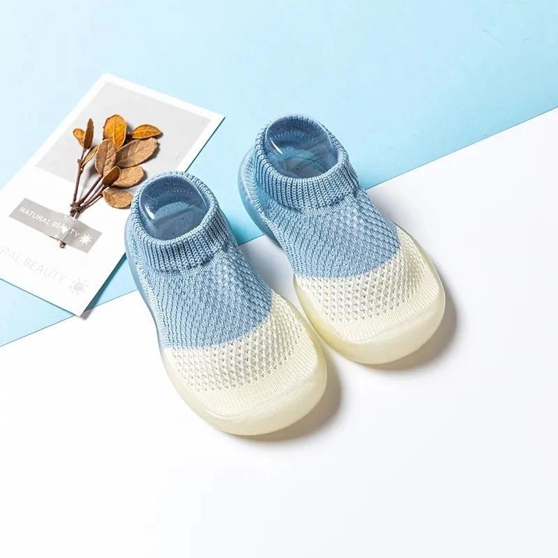 2023 New Design Summer Soft Breathable Shoelace Baby Indoor Sock Shoes Gift Kids Indoor Sandals