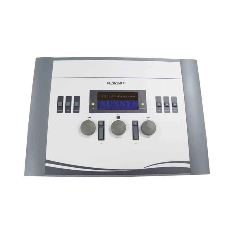 Sy-G055-1 New Type Cheapest Medical Potable Air and Bone Condition Audiometer for Adult Hearing Equipment