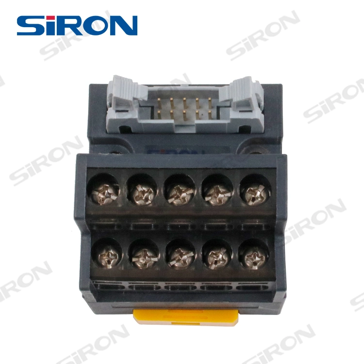 Siron T041 Japanese Version Terminal Bidirectional Connection 10p Terminal Block Breakout Board PLC Connection Terminal