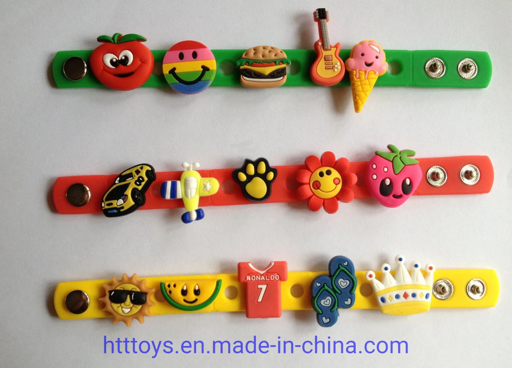 Promotional Gifts Rubber Bracelet Personalized Silicone Wristband Custom Toys Silicone Bracelet