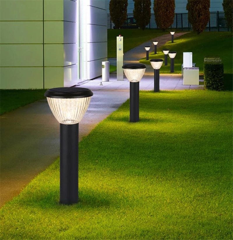 3W Lithium Battery Solar Lawn Lamp Outdoor Garden Light