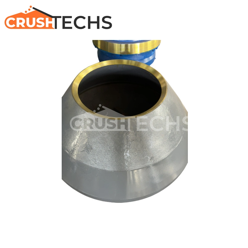 Cone Crusher Wear Parts High Mangnese Mantle Cone CS 110