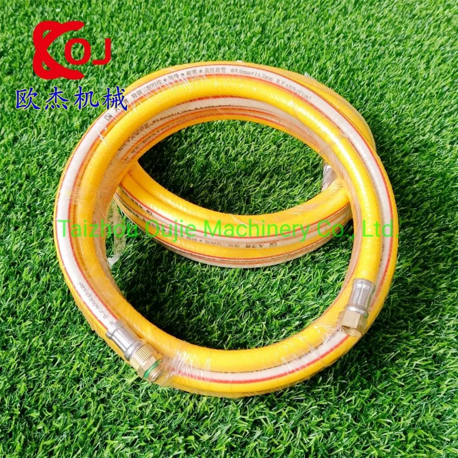 High Pressure PVC Spray Hose Pesticide 9.0mm Inner Diameter 7 Layer