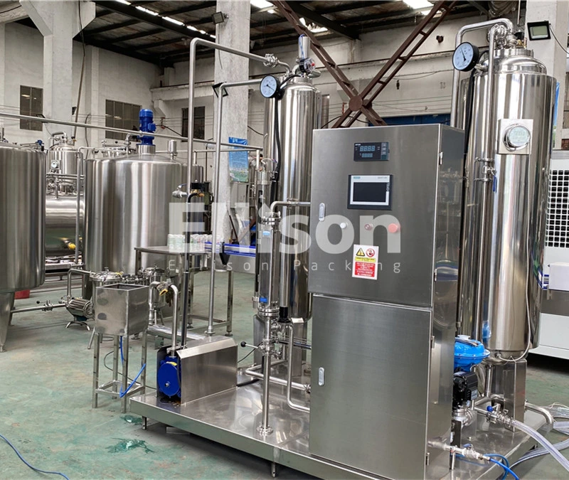 Projeto Turnkey plena unidade de mistura automática de equipamento de fabricação de cerveja