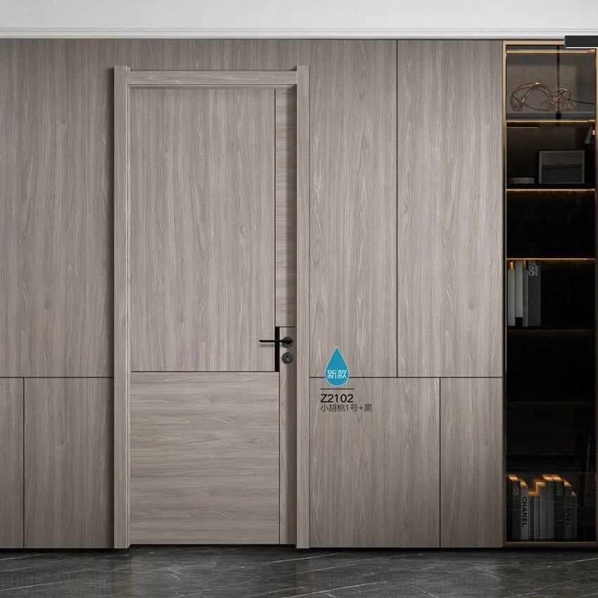 Home Decoration HDF MDF Wooden Door