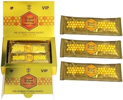 Royal Honey VIP for Strong Body and High Performance 12 Sachets