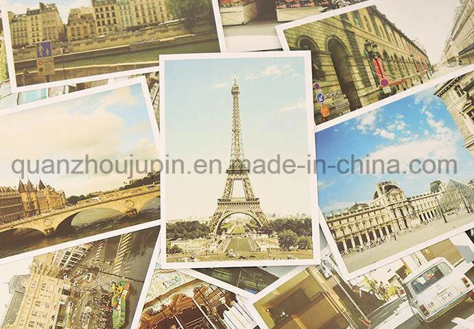 Custom Hot Sale Paper Tourist Attraction Picture Postcard