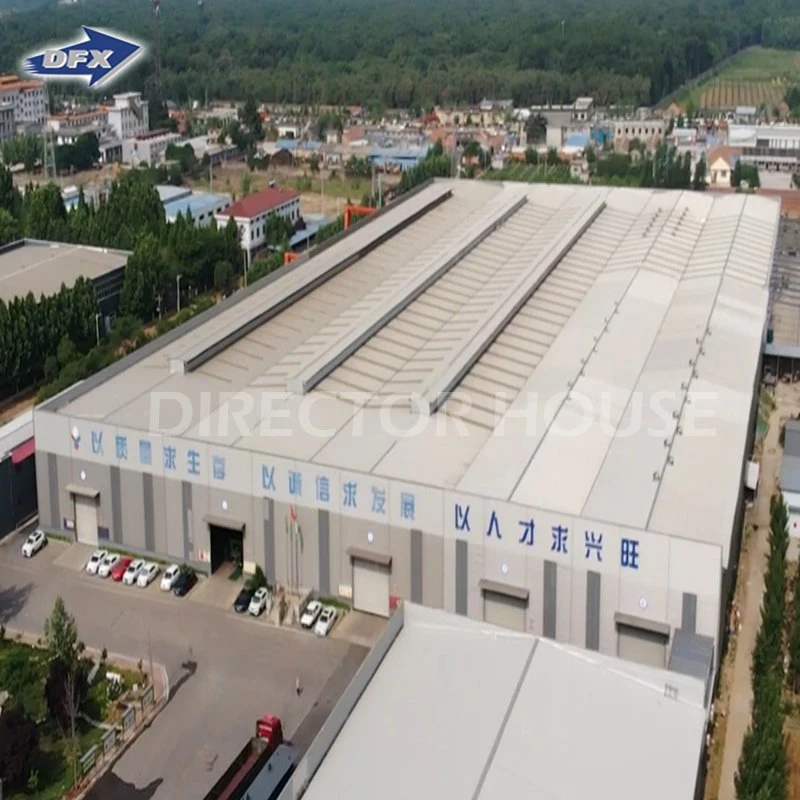 China Low Cost Design Prefab Light Verzinkter Metallrahmen Gebäude Fertigbau Industriefabrik Modulares Lager Werkstatt Stahlkonstruktion