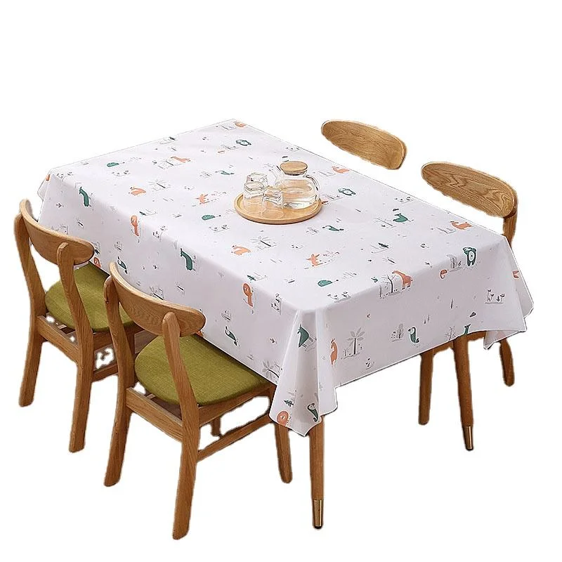 Kitchen Dining Room Sets Waterproof Oil-Proof Hot-Proof Tablecloth Cover