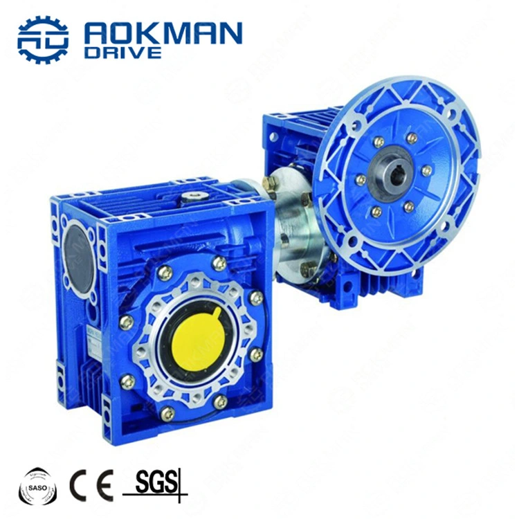 Aluminum Material Worm Gearbox with Output Flange