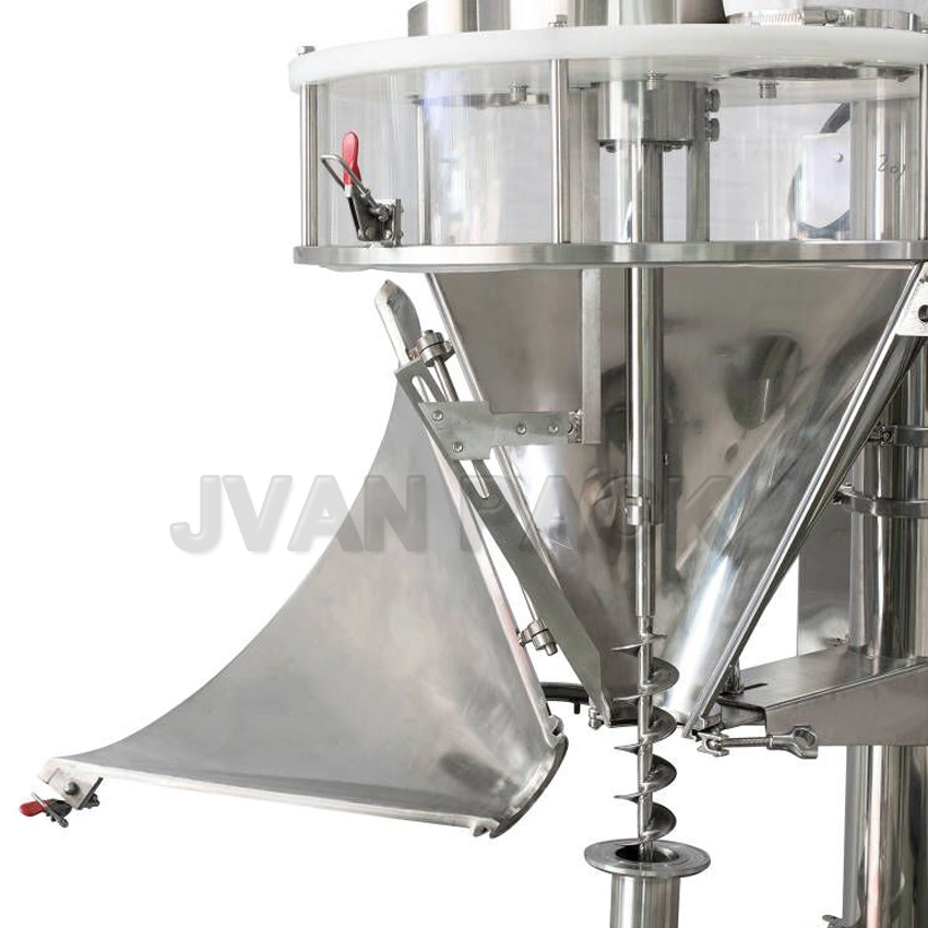 Df-a Semi Automatic Black Pepper Auger Dose Filler White Salt Powder Dosing Filling Packing Machine for Sachets Bottles