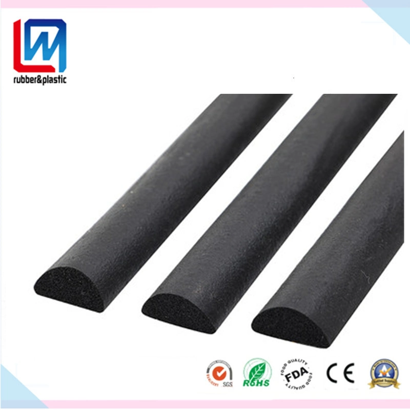 EPDM Adhesive Closed Cell Foam Sponge Rubber Sealing Strip for Auto, Equipment