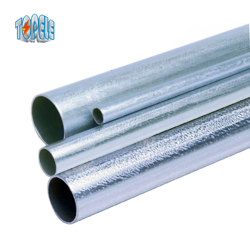 Conducto de acero de la EMT UL797 1/2&amp;3/4/Tuberia Tubo con Pre-Galvanzed y Hot-Dipped para OEM galvanizado ODM.