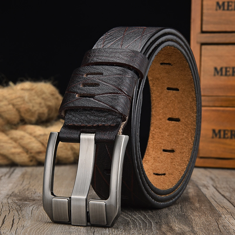 Brand Custom Genuine Leather Belt Man's Automatic Belts for Men