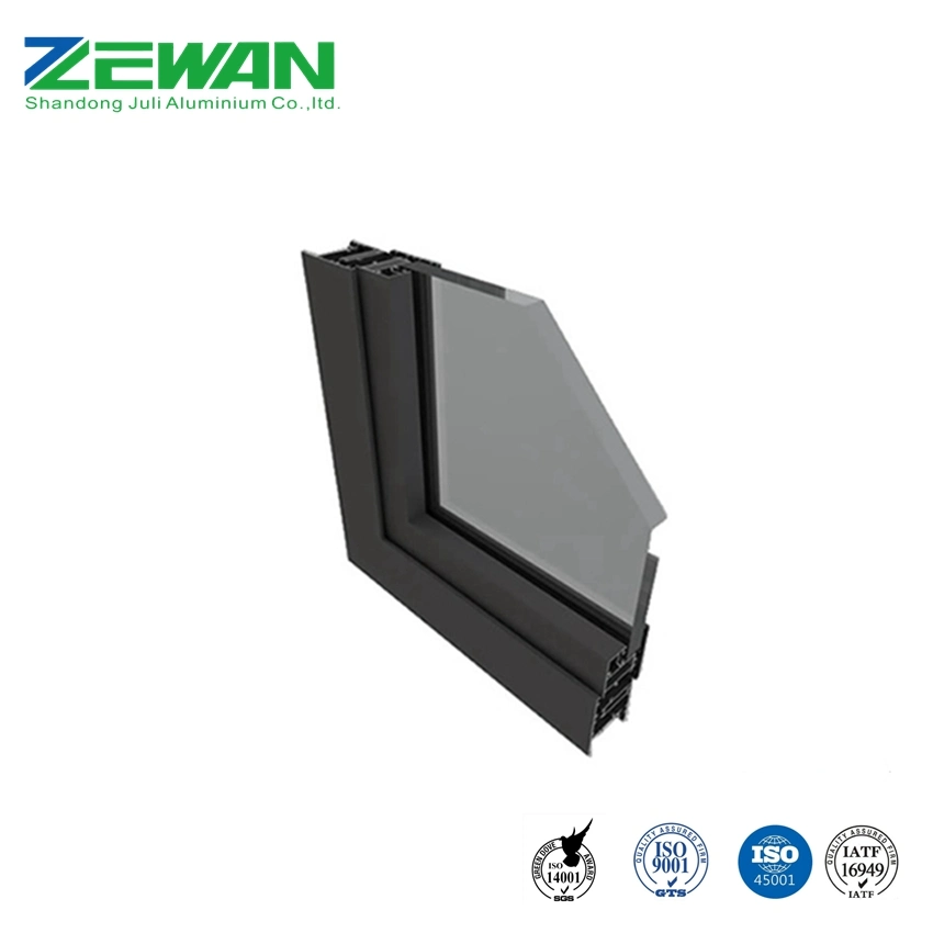 Custom Aluminium Window Profile Powder Coated Window and Door Machining Aluminium Profile