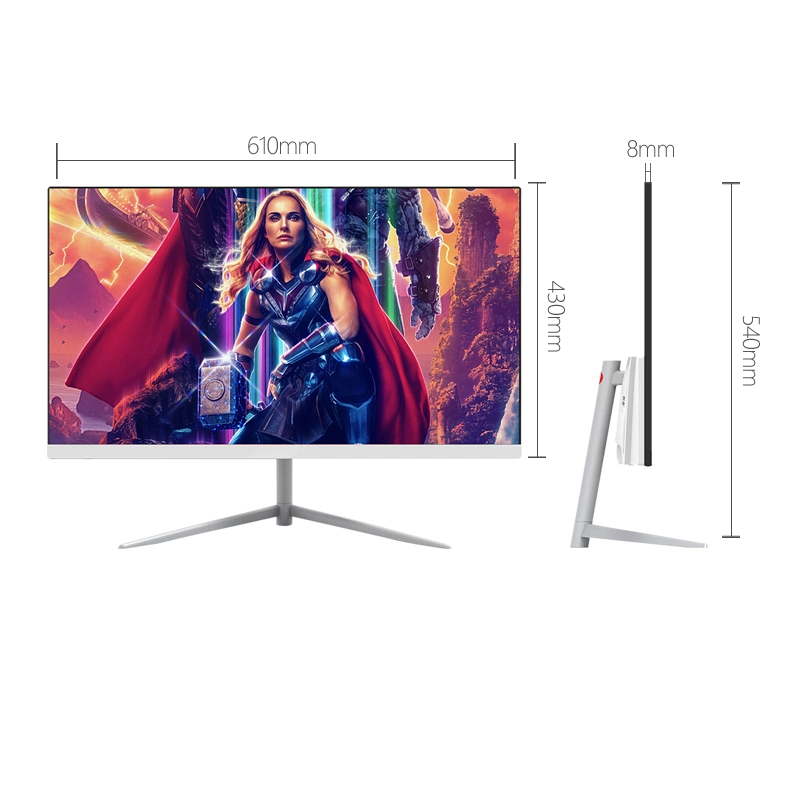 Wholesale/Supplier 19 21.5 24 27inch Computer Monitor IPS Panel Dp 3-Sided Border-Less LED Display