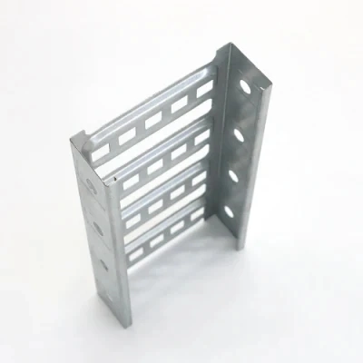 Customized HDG Pre-Galvanized Steel Aliminum Perforated Slotted Cable Trunking Systems Tray